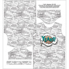 KID’S T-SHIRT - COMIC BOOK / yeah (colorful) - single jersey (140/146)