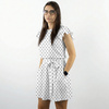 DRESS "EMMA" - POLKA DOTS WZ. 2 - Viscose jersey with elastane XL