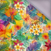 FLOWERS PAPAYA ORANGE WZ. 1 - softshell