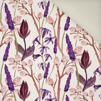 LAVENDEL Ms. 2 (BLÜHENDE WIESE)- Polster- Velours