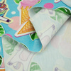 UNICORNS AND ICE CREAM / light blue - Viskose-Jersey WE210