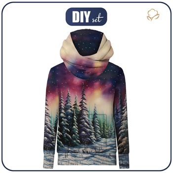 BLUZA HYDROFOBOWA UNISEX - VINTAGE NORTH - zestaw do uszycia