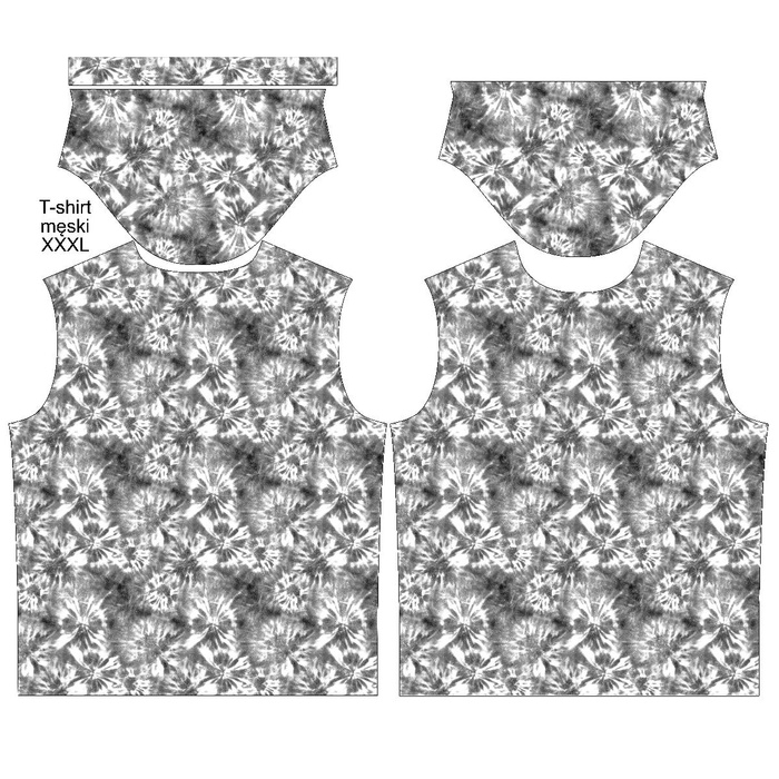 HERREN T-SHIRT - BATIK Ms. 1 / grau - Single Jersey