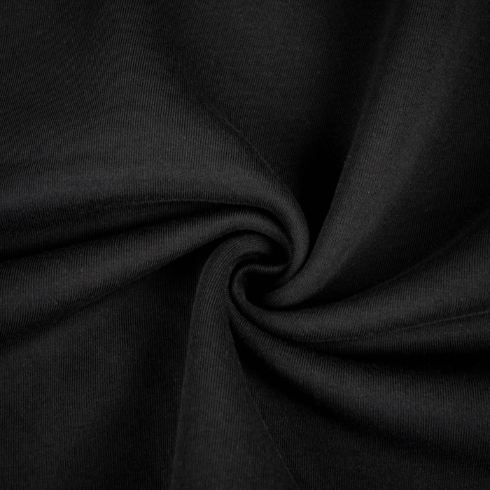 Wintersweat angeraut D300 - SCHWARZ (D-16)