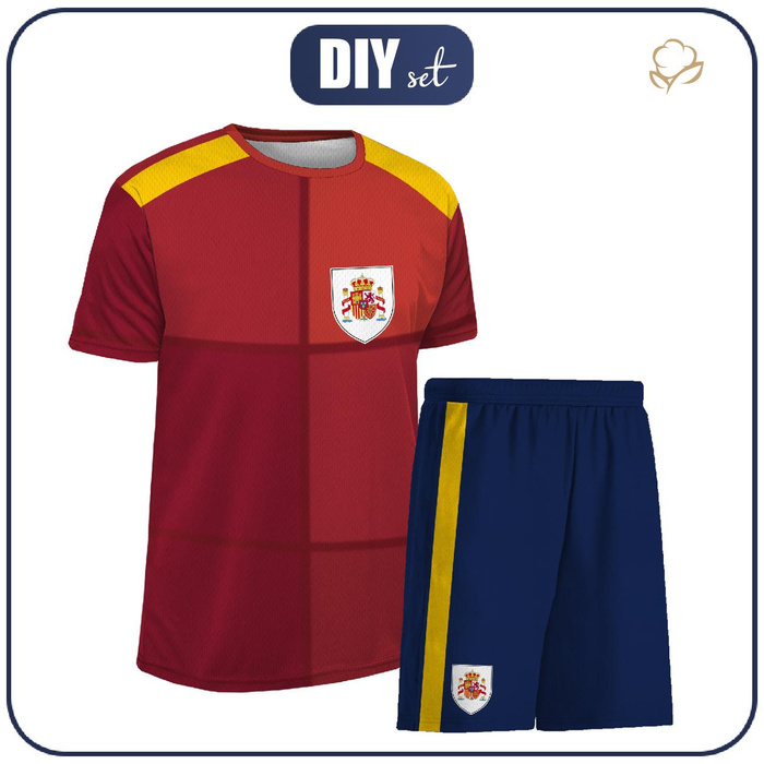 Children's sport outfit "PELE" - SPAIN - sewing set