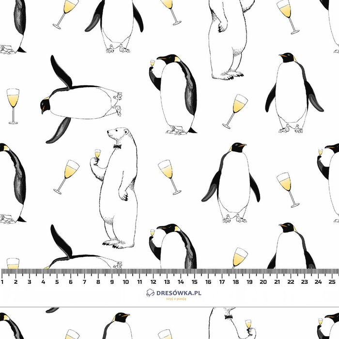 ARCTIC PARTY - Cotton woven fabric