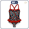 Girl's swimsuit (86-92) - TUTTI FRUTTI WZ. 21 - sewing set