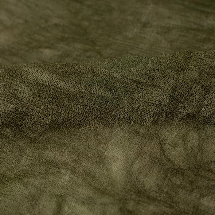 50cm - OLIVE - light batik knit fabric