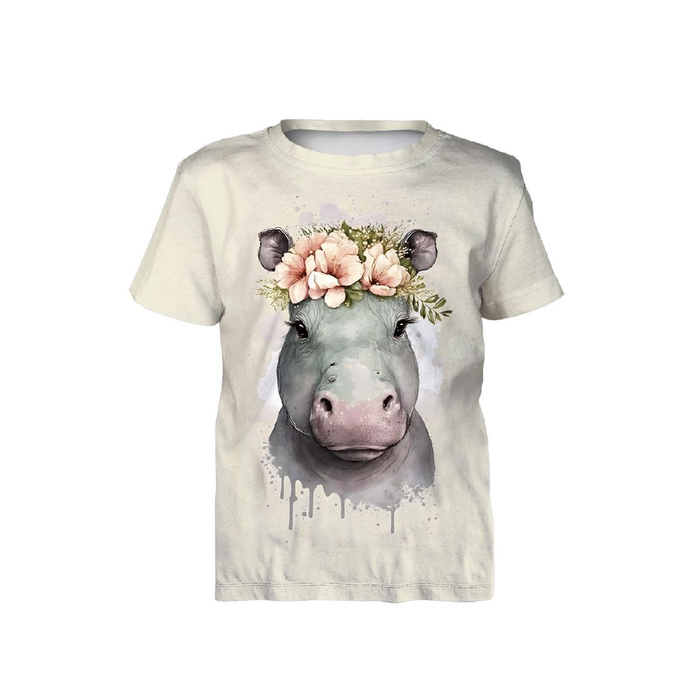 2-PACK - T-SHIRT DZIECIĘCY - BABY ANIMALS WZ. 1 - ZESTAW DO USZYCIA (104/110)