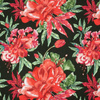 AZALEEN (ROTER GARTEN) - French Terry mit Elasthan