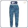 JOGGERY MĘSKIE (GREG) - KAMUFLAŻ wz. 2 / atlantic blue - zestaw do uszycia S