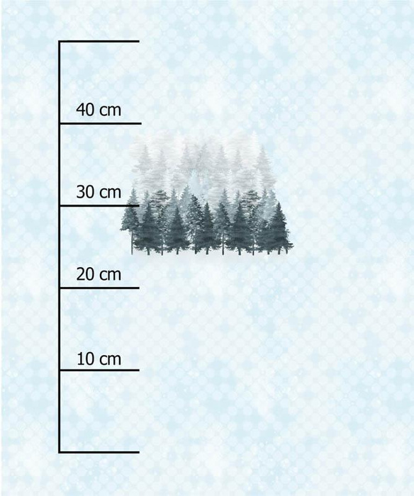 FORREST (WINTER IN THE MOUNTAIN) - panel 50cm x 60cm