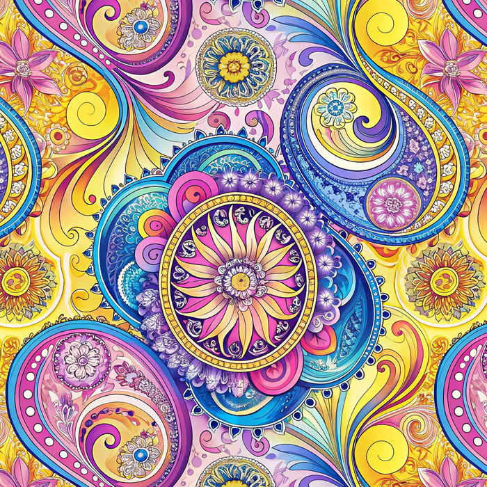 PAISLEY wz.21 - leichte Maschenware angeraut