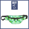 PIXELS HIP BAG / green - small