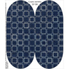ČEPICE “Šmoulinka” - GEOMETRIC MINIMAL WZ. 13 - 57-59
