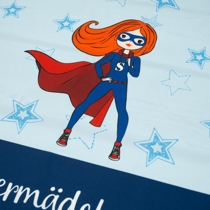 SUPER DÍVKA - panel tkanina voděodolná DE