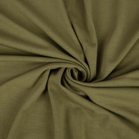 Dzianina wiskozowa single jersey 210g - OLIWKOWY (WD-27)