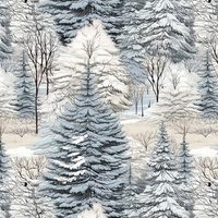 WINTER FOREST WZ. 4 - Krepa