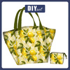 XL bag with in-bag pouch 2 in 1 - LEMON wz.3 - sewing set