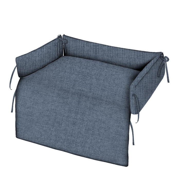 ANIMAL BED - LINEN / jeans - sewing set - L
