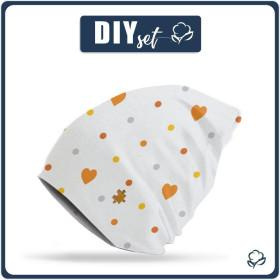 "Beanie" cap - HALLOWEEN HEARTS 51-53