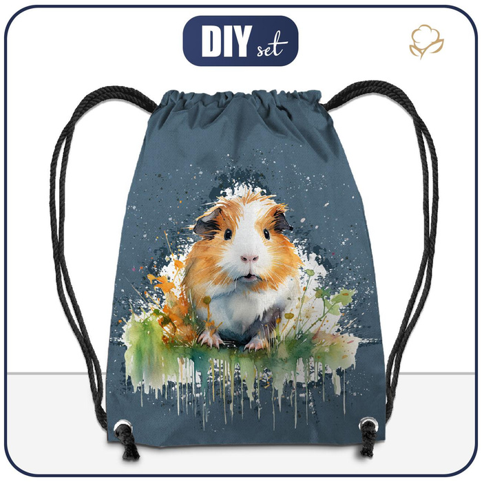 BATOH-PYTEL - WATERCOLOR GUINEA PIG - velký