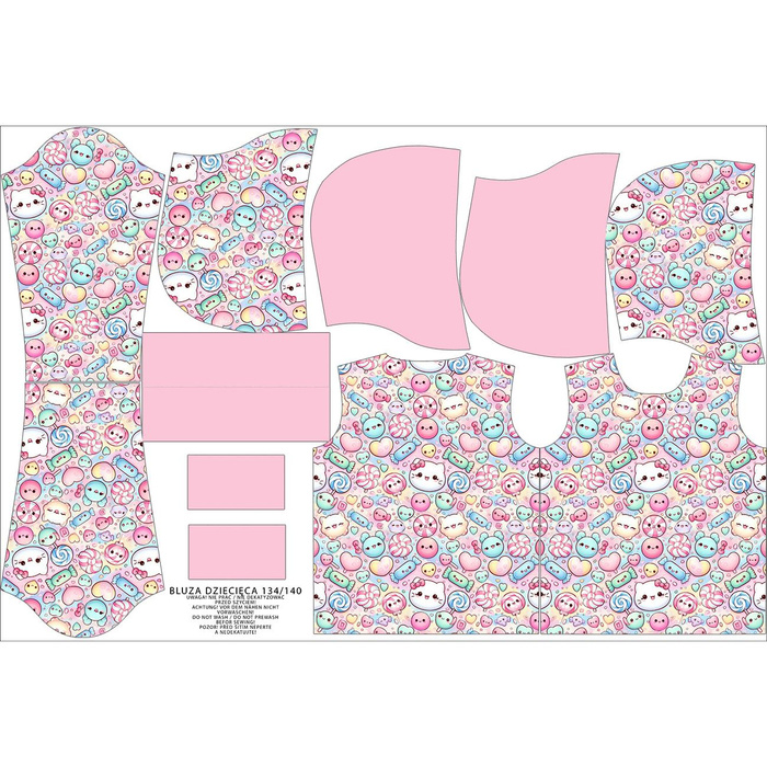 KINDER HOODIE (ALEX) - SWEETS ms.12 - Nähset