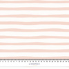 STRIPES - ECRU AND LIGHT PINK (BIRDS IN LOVE) - single jersey with elastane