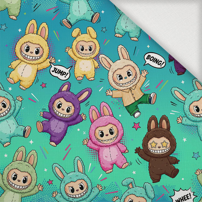 Creepy Cute WZ.3 - Woven Fabric for tablecloths