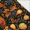 AUTUMN FLOWERS WZ.19- single jersey z elastanem ITY
