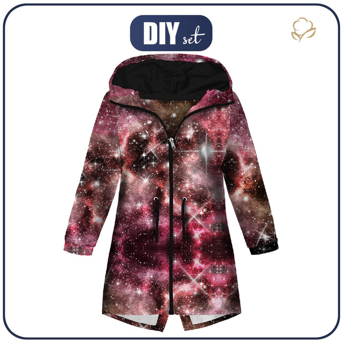 KINDERPARKA (ARIEL) - AQUARELL GALAXIE MS. 9 - Softshell (146/152)