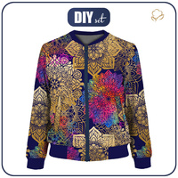 WOMEN’S BOMBER JACKET (KAMA) - MANDALA pat. 2 - sewing set XL