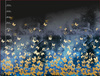 SCHMETTERLINGE / gold - Kleid-Panel PTE200