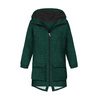 MEN'S PARKA (TOM) - LINEN / bottled green - sewing set S