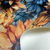 Sunflowers wz. 9 (46 cm x 50 cm) - gruba ekoskóra tłoczona