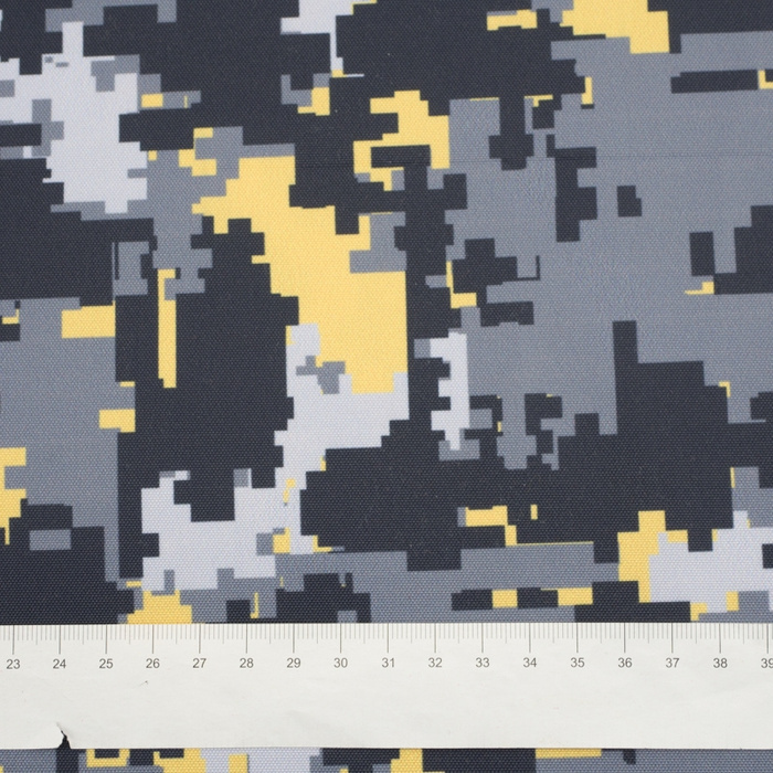 CAMOUFLAGE PIXELS - Waterproof woven fabric