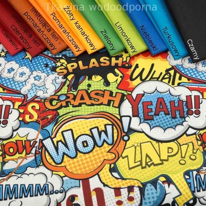 COMICS - Wasserabweisende Webware