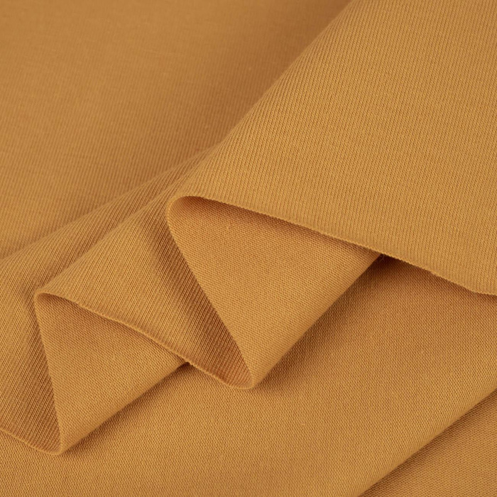 Single jersey z elastanem 210g - MUSZTARDOWY (D-09)