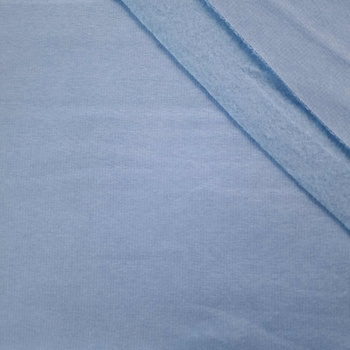 M-23 LIGHT BLUE - silná teplákovina počesaná D300