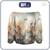 Carmenausschnitt Bluse (SOFIA) -MAGIC MEADOW wz. 7 - Nähset L