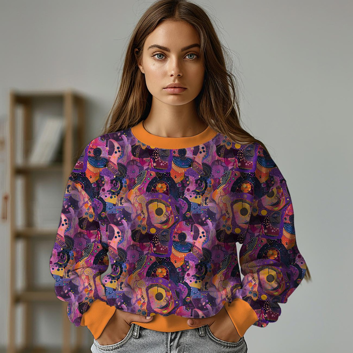 ABSTRACTION WZ.41- single jersey with elastane ITY