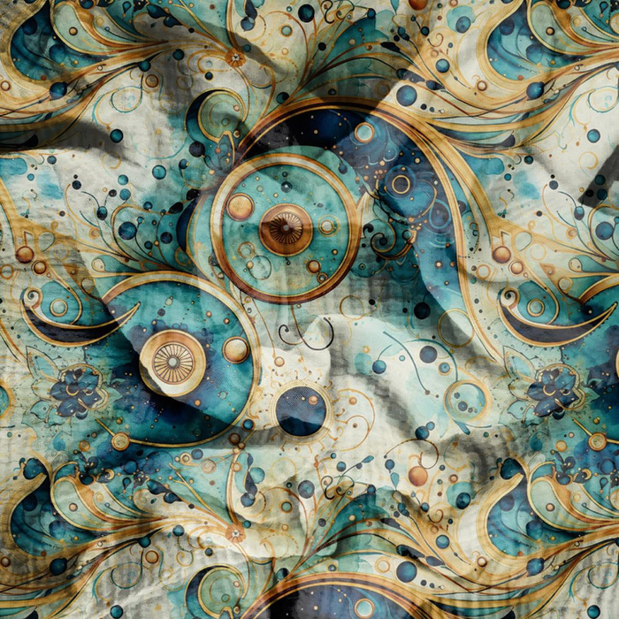 ABSTRACTION wz.11 - Baumwoll Musselin