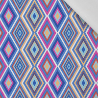 RETRO GEOMETRIC WZ. 11 - tkanina bawełniana