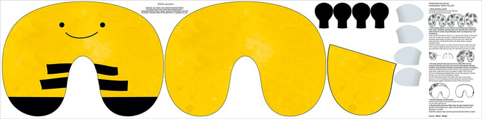 NECK PILLOW - BEE ULKA - sewing set