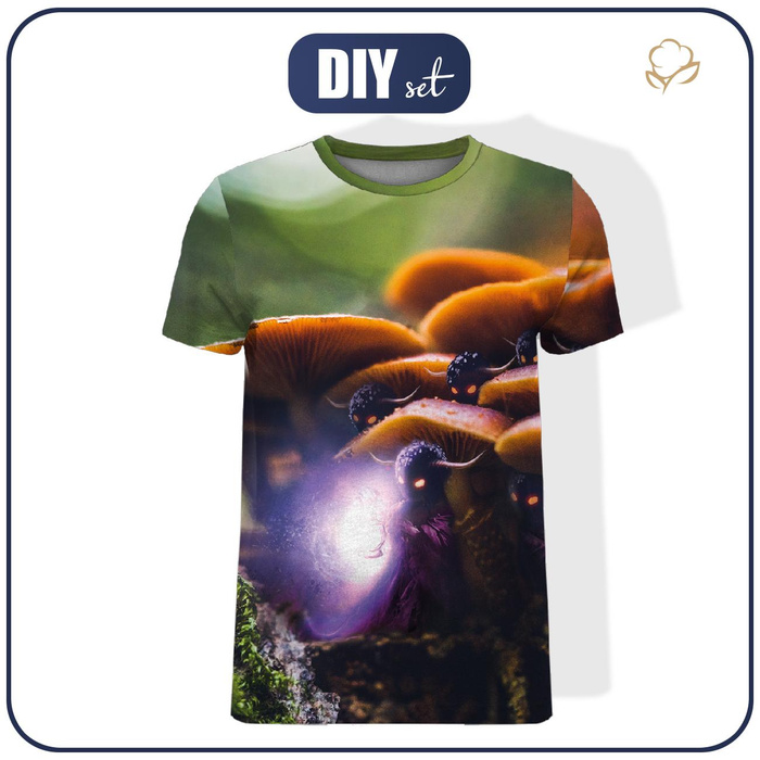 HERREN T-SHIRT - HALUNKI BIESTER - Nähset M