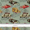 OLD CARS vz. 3 - tkanina wodoodporna