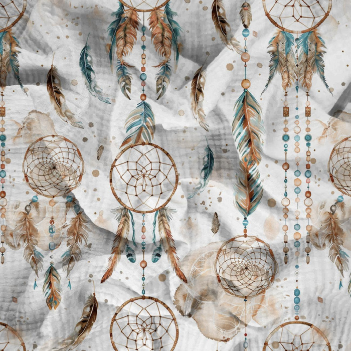 DREAM CATCHERS pat.1 - Cotton muslin