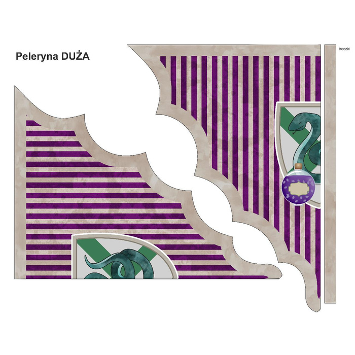 PELERYNA - HERB wz. 1 (MAGICZNA SZKOŁA) - S