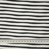 STRIPES - BLACK AND WHITE (BIRDS IN LOVE) - Waterproof woven fabric