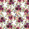 FLORAL AUTUMN pat. 1 - Cotton woven fabric